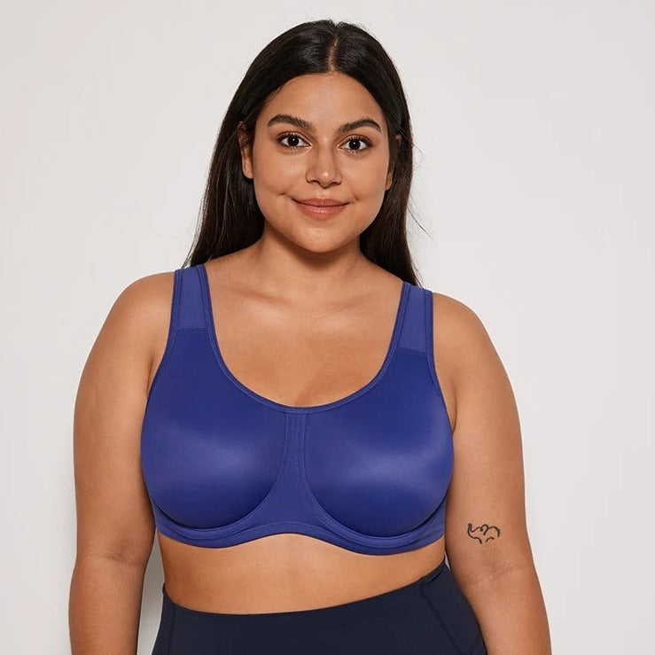 Keyla Supportive Underwire Sports Bra | C-G Cup