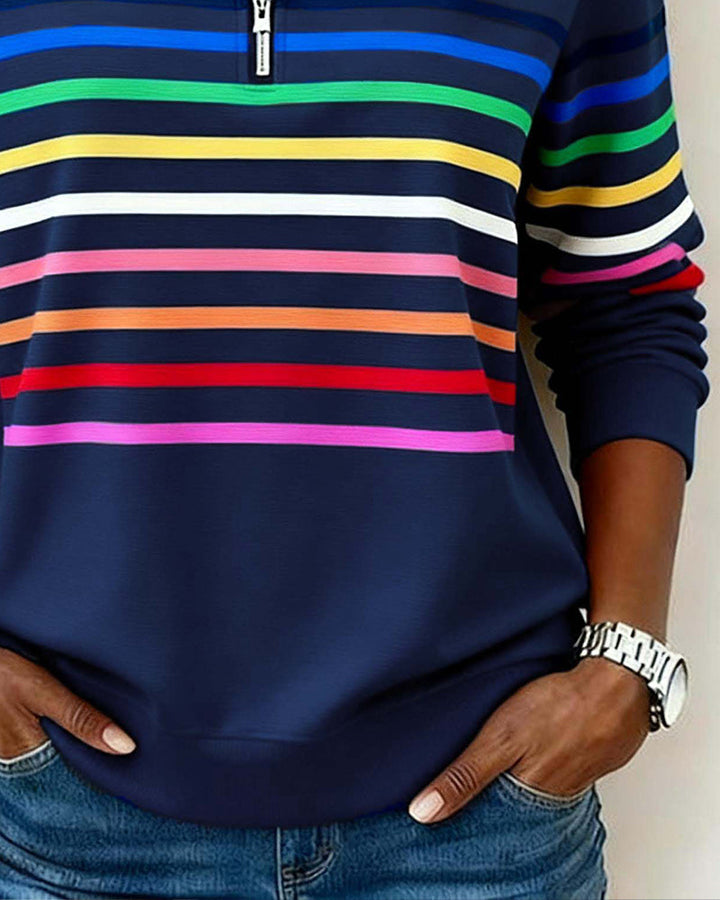 Riley™ | Colorful Stripe Sweater