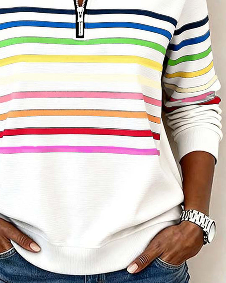 Riley™ | Colorful Stripe Sweater