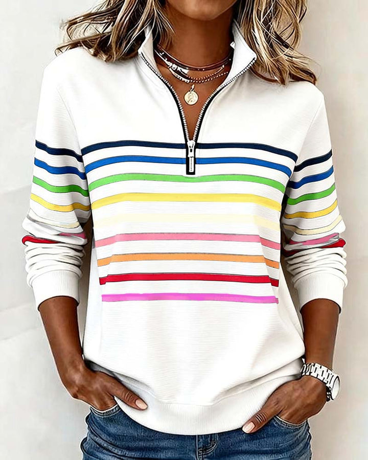Riley™ | Colorful Stripe Sweater