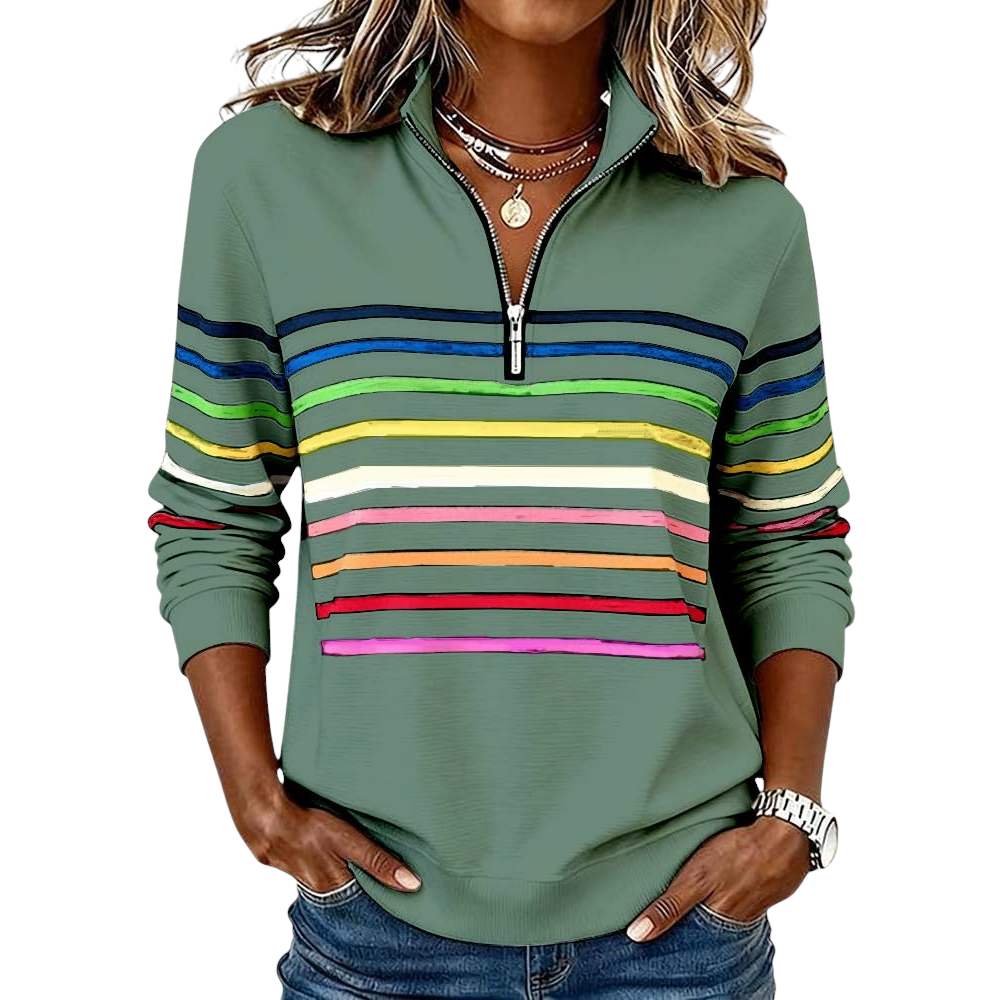 Riley™ | Colorful Stripe Sweater