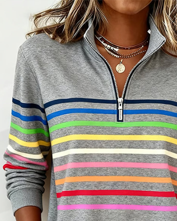 Riley™ | Colorful Stripe Sweater