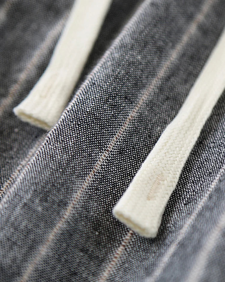 Soren | Striped Linen Pants