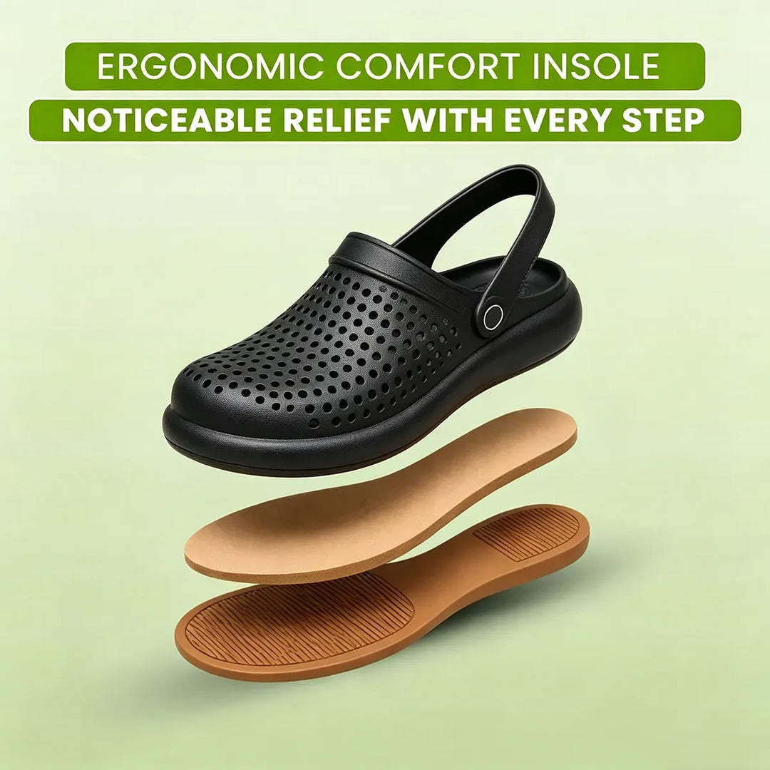 🔥Ostatnia promocja - 50% zniżki - Damskie sandały ortopedyczne typu slip-on Comfort