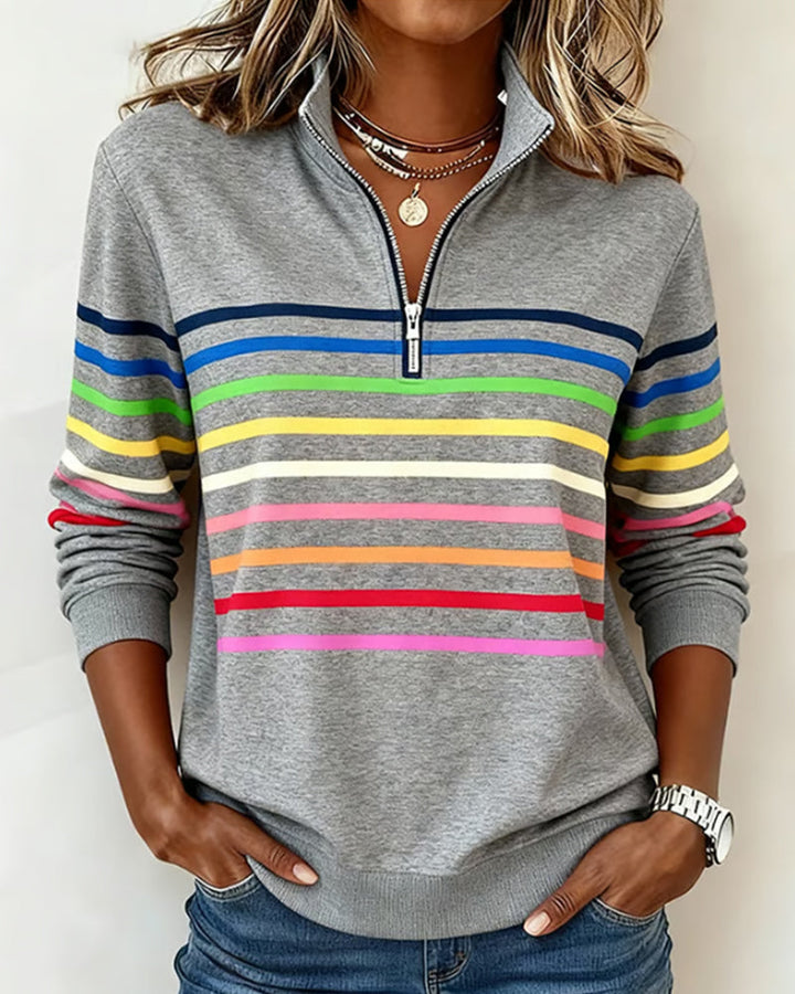 Riley™ | Colorful Stripe Sweater
