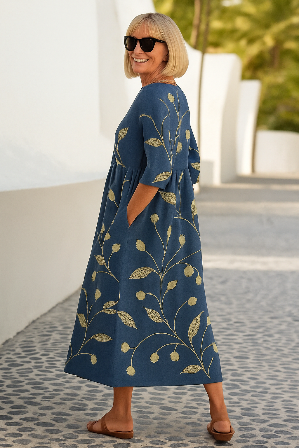 Liora | Relaxed Midi Dress