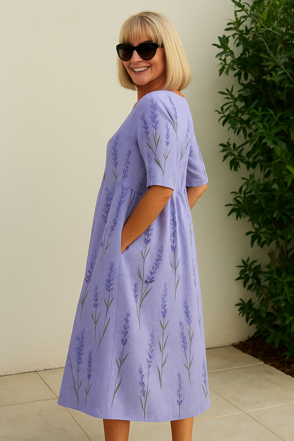 Liora | Relaxed Midi Dress