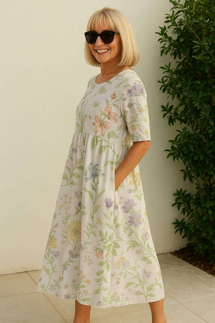 Liora | Relaxed Midi Dress