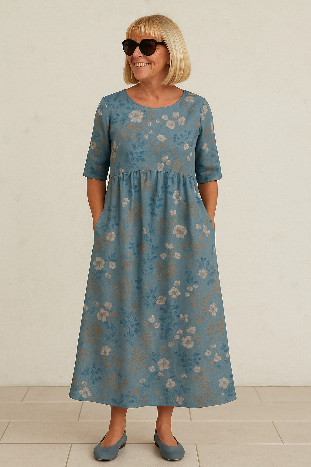 Liora | Relaxed Midi Dress