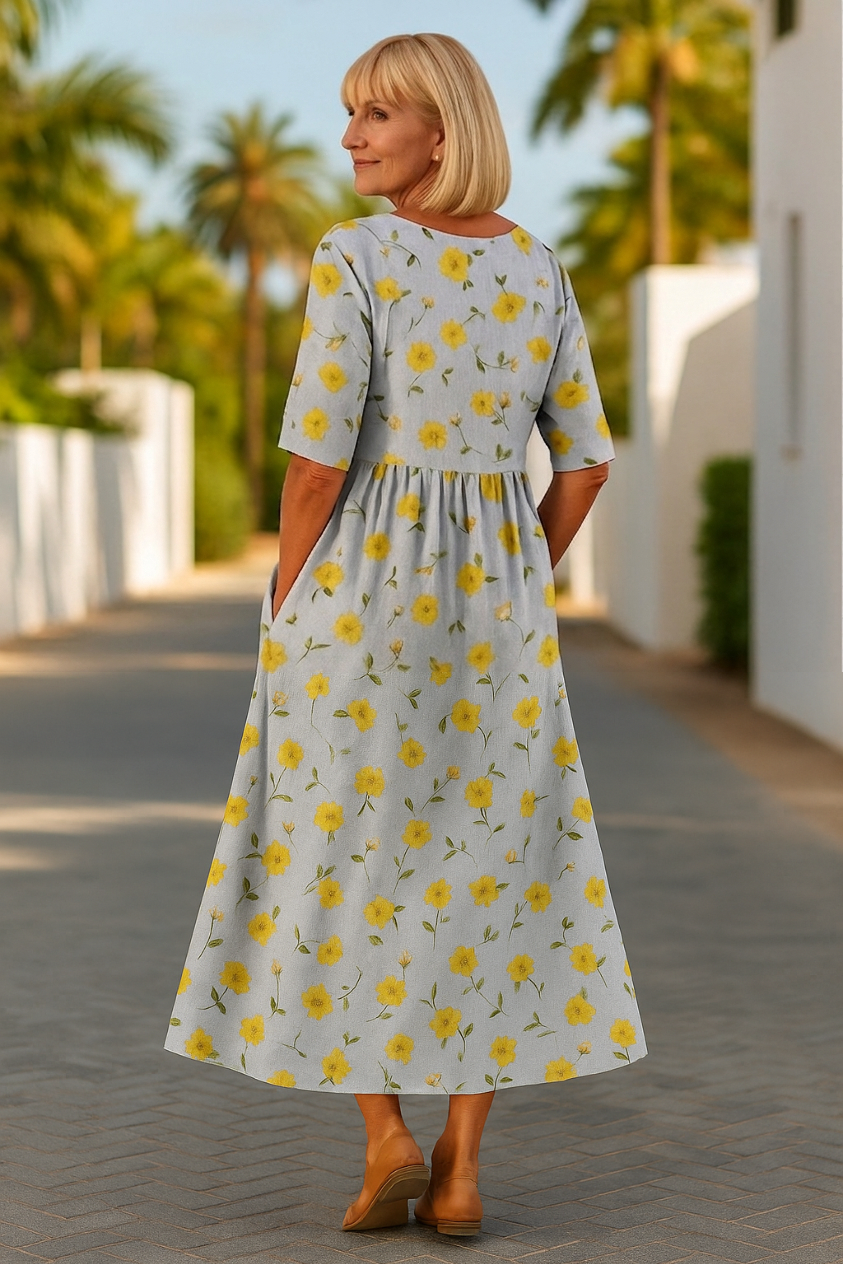 Liora | Relaxed Midi Dress