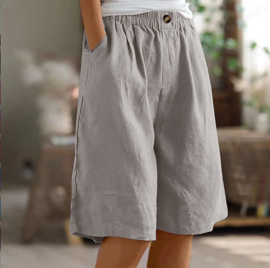 Rosalie™ Breezy Linen Shorts