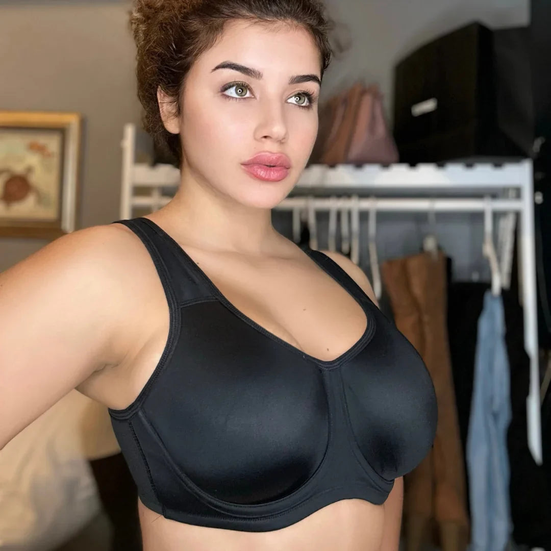 Keyla Supportive Underwire Sports Bra | C-G Cup