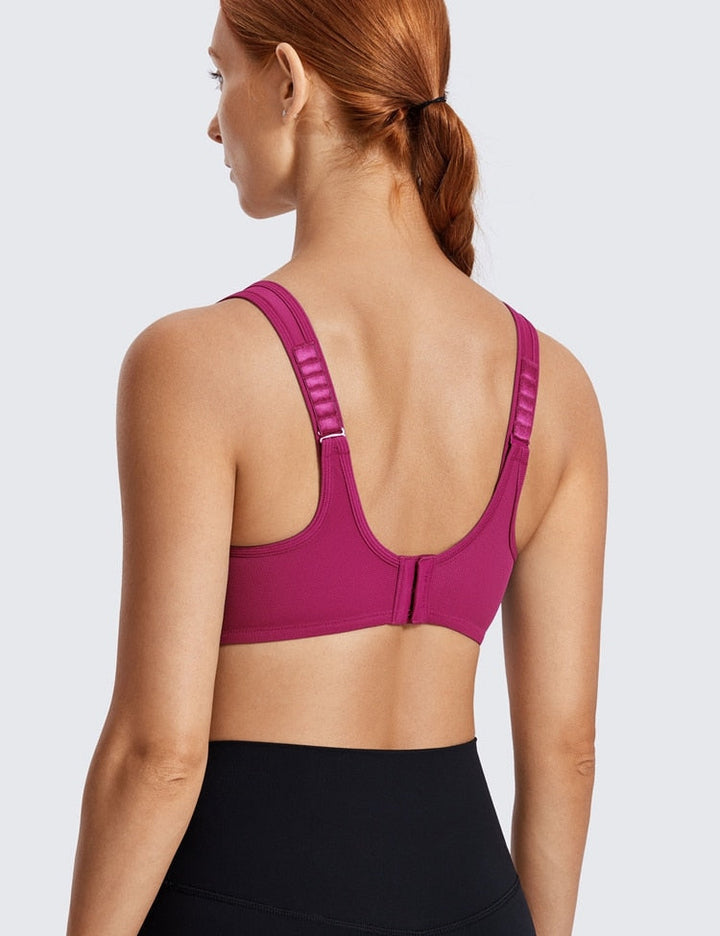 Keyla Supportive Underwire Sports Bra | C-G Cup