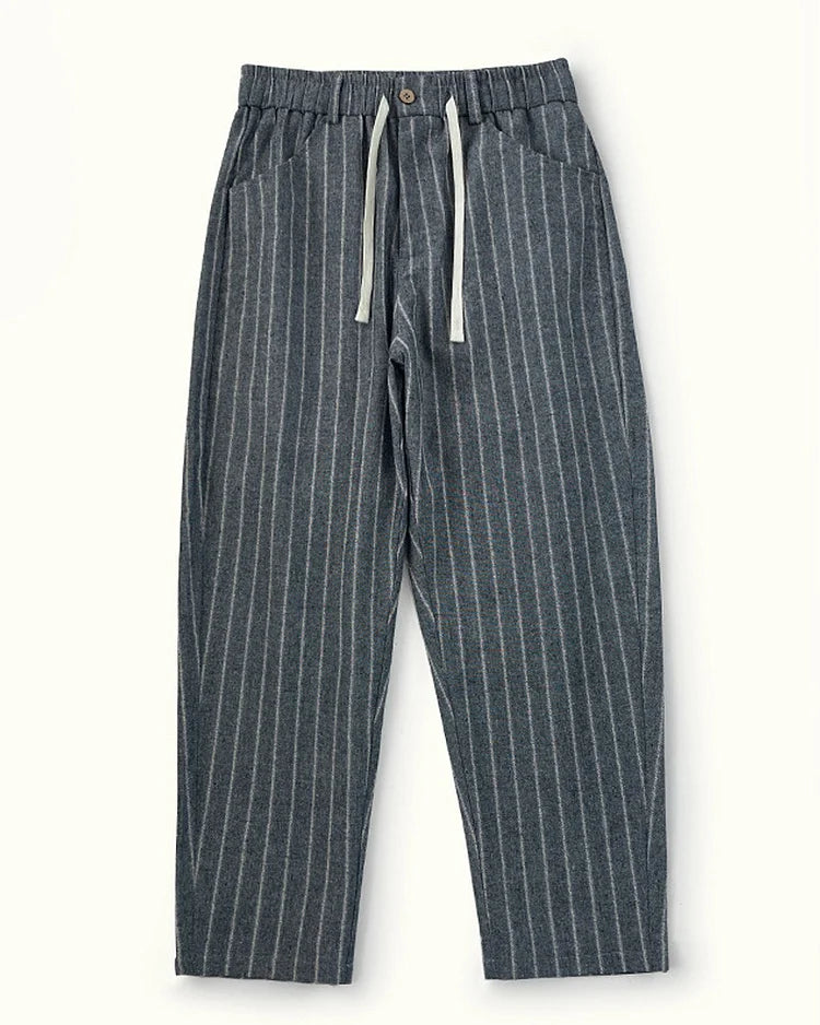 Soren | Striped Linen Pants