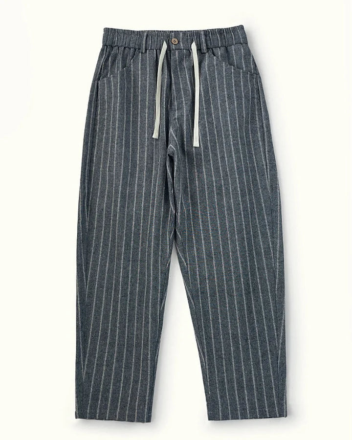 Soren | Striped Linen Pants