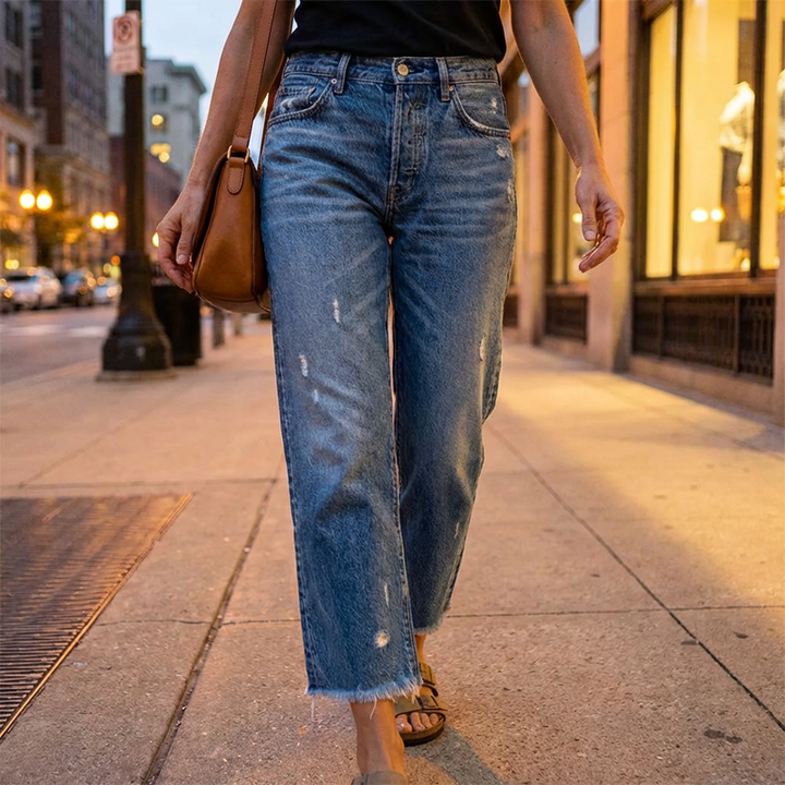 Aveline™ Relaxed Straight Jeans