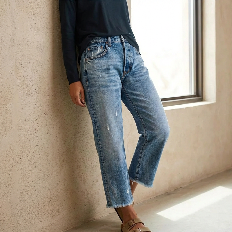 Aveline™ Relaxed Straight Jeans