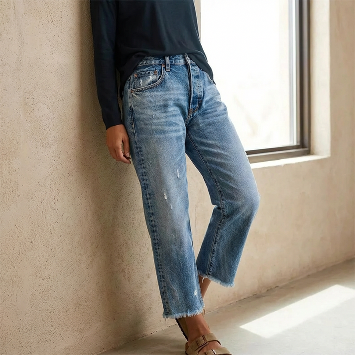 Aveline™ Relaxed Straight Jeans