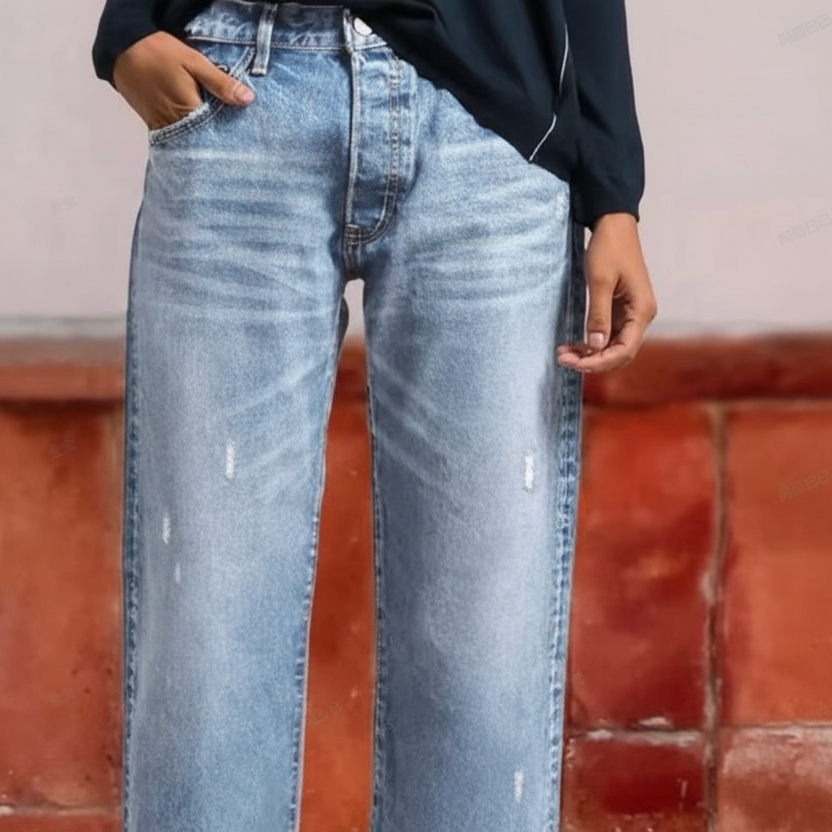 Aveline™ Relaxed Straight Jeans